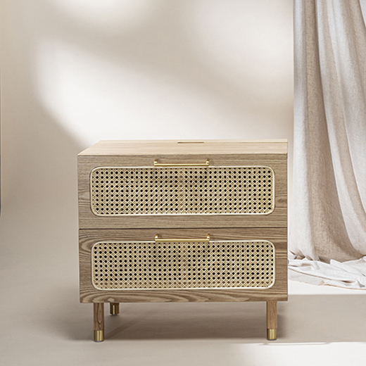 5 AMALFI bedside table natural